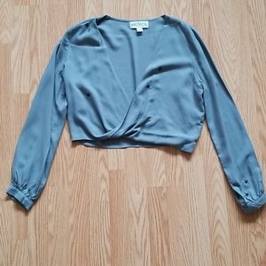 SOLD! Wild Fox long sleeve star blouse